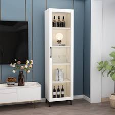 Vertical Small Wine Cabinet Living Room