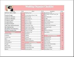 Wedding Planning List Template Wedding Planning Checklist Template