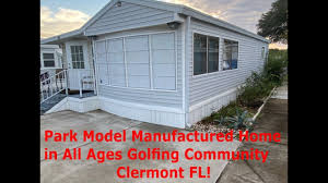 park model manufactured home in the