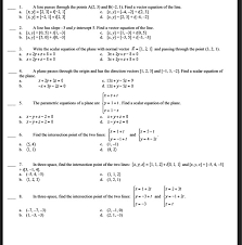 Find Vector Equation Of The Line Y