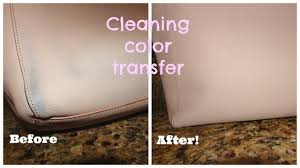 easiest way to clean color transfer off