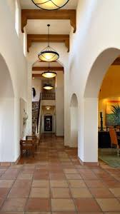 Mexican Villa Hallway Stairs