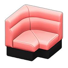 box corner sofa pink for