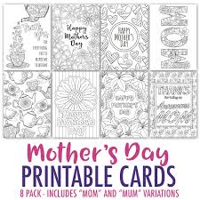 Free Mothers Day Card Printable Template Sarah Renae Clark