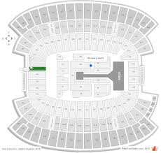 What Is Exact Location Of Row 1 Section B4 Seat 9 For 1d At