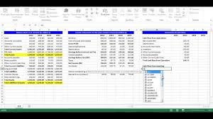 Statement Of Cash Flows Using Excel