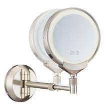 rechargeable wall mount vanity mirror