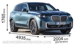 Bmw X5 2023 Dimensions Boot Space And