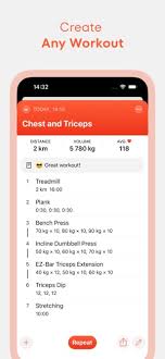 fitsession workout journal on the app