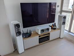 My first ever setup (Q Acoustics Concept 50, Concept 90, 7000i, 3060S with  Denon AVC-X6700H) : r/audiophile