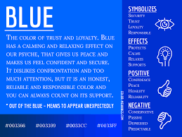 blue color meaning the color blue