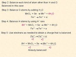 Balancing Chemical Equations A Chemical