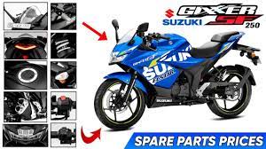 suzuki gier sf 250 spare parts s