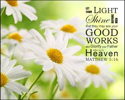 Matthew 5:16 Let Your Light Shine Before Men - Free Bible Art Download - Bible Verses To Go