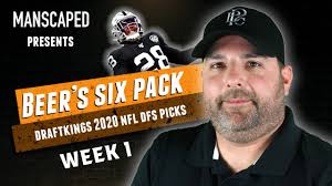 Which team is the favorite for the no. Draftkings Nfl 2020 Week 1 Picks The Daily Fantasy 6 Pack Youtube