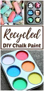 Recycled Diy Chalk Paint Recipe