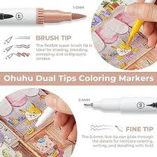 ohuhu markers for coloring books