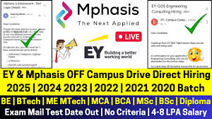 ey mphasis biggest off cus drive