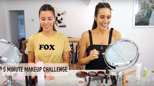 5 minute makeup challenge w louise roe