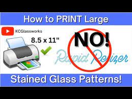 Print Large Stained Glass Patterns