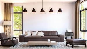 color rug goes well with a brown sofa