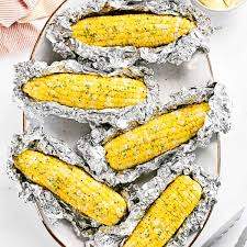 grilled corn on the cob in foil the