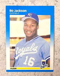 Find deals on baseball cards bo jackson in sport memorabilia on amazon. Bo Jackson 1987 Fleer Baseball Rookie Card Kbk Sports