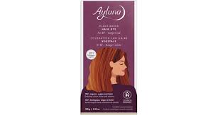Golden copper hair is a pale copper red color often revved up with lighter babylights that blend effortlessly for a warm hair color that borders on the edge of rose gold. Ayluna Copper Red Herbal Hair Dye 100 G Ecco Verde Online Shop