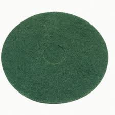 17 green floor pads