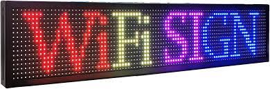 Ph10mm Led Sign 40 X 8 Inch Outdoor Led