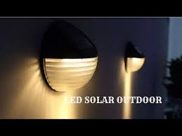 led solar wall lamp you