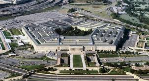 An overhead image of the Pentagon 