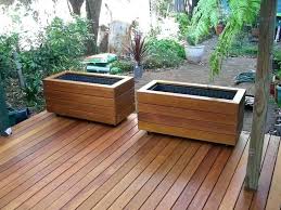 Wood Planter Box Deck Planter Boxes