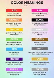 Popular Colors The Spiritual Meaning