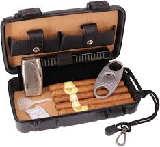 toika durable travel cigar humidor case