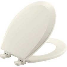 Closed Front Toilet Seat In Biscuit