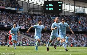 A tumultuous and captivating premier league title race between manchester united and manchester city reached. Manchester City Aguero Goal Qpr