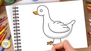 Hướng dẫn cách vẽ CON VỊT - Tô màu con Vịt - How to draw a Duck - YouTube