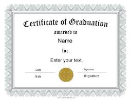 Printable Diploma Graduation Certificates Best Of High