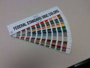 Ams Std 595 Federal Standard 595c Color Fan Deck