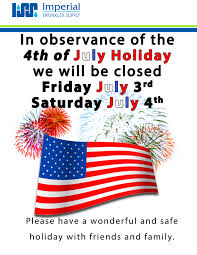 Closed For July 4th Sign Under Fontanacountryinn Com