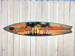Surfboard Aloha Hawaii Surfboard Wall
