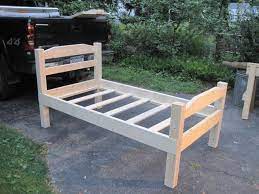 Build A Twin Bed Frame Diy Twin Bed