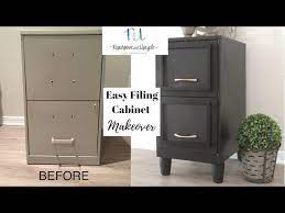 easy filing cabinet makeover you