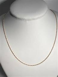 18 gold chain 14k yellow gold 0 4g pre