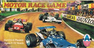 motor race game board game