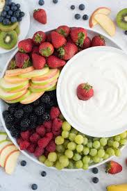 marshmallow fruit dip with cool whip