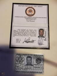 You will be required to fill out an official form and provide personal data in order to receive your id card. Us Army Id Card Movie Prop Badge Id Card General S Daughter Cid Military Id Ncis 1748519580