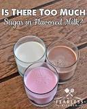 Does strawberry milk have a lot of sugar?