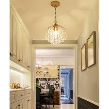 Ceiling Crystal Light Small Wrought